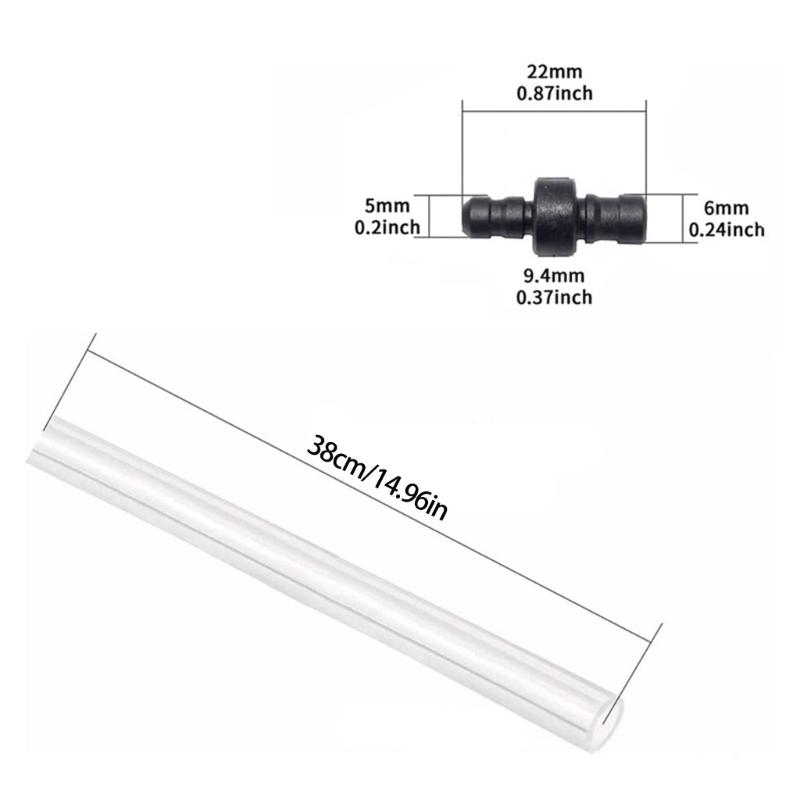 Food Grade Safe Silicone Milk Hose Replacement for Coffee Machines Easy to Clean and Maintain