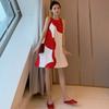 Vest Women's Summer Dress Sleeveless Round Neck Above The Knee  Home Dating Party Daily Wear
