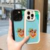 Phone Case: 2D Flat Design Suitable for iPhone 18 17 16 15 14 13 Pro Protective Case, Wearing Red Sunglasses, Perfect Christmas and Halloween Holiday