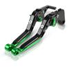 6 Stage Adjustable Aluminum Brake Levers & Clutch Levers for Z125 Ninja250/R/SL Z250/SL KLX250/125 D Tracker X/125 Ninja400 Z400 18-20