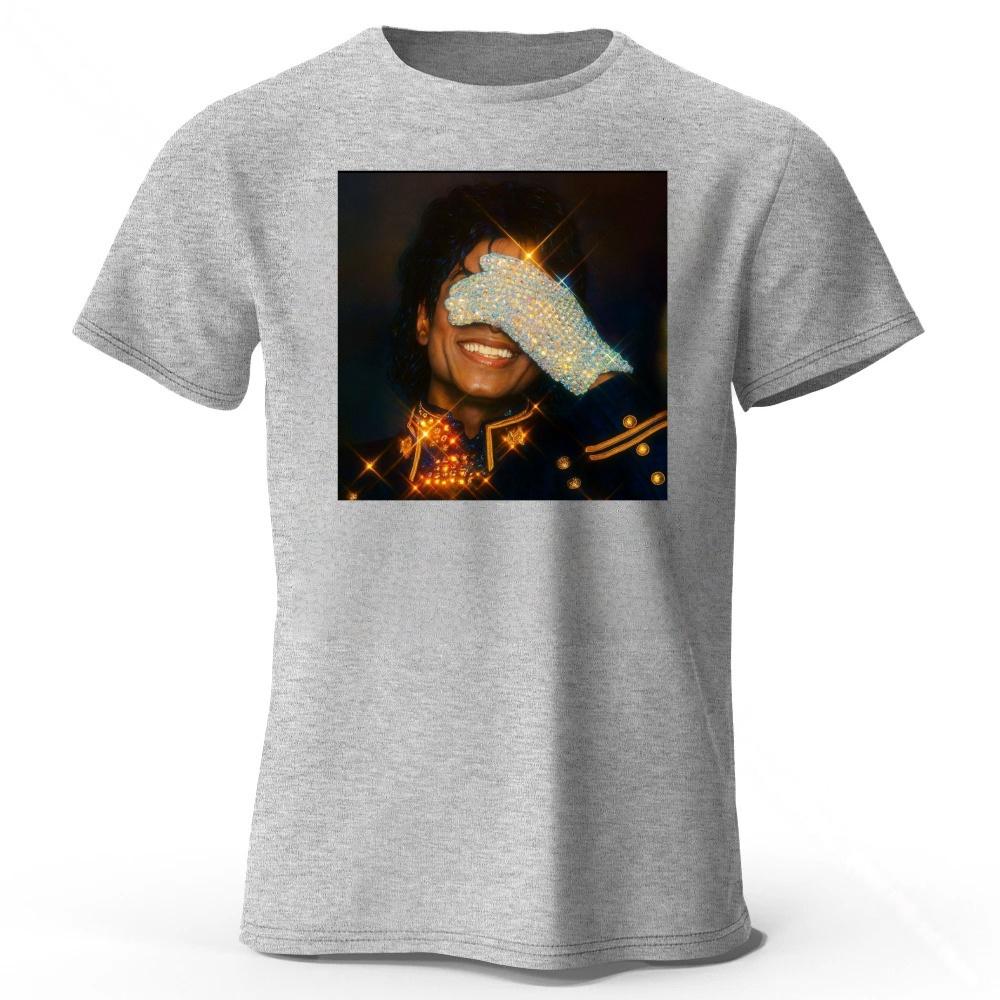

Music Superstar Michael Commemorative Pure Cotton T-shirt Men/women Fashion Trend Loose Plus Size Running Fitness T-shirt 5XL різнокольоровий