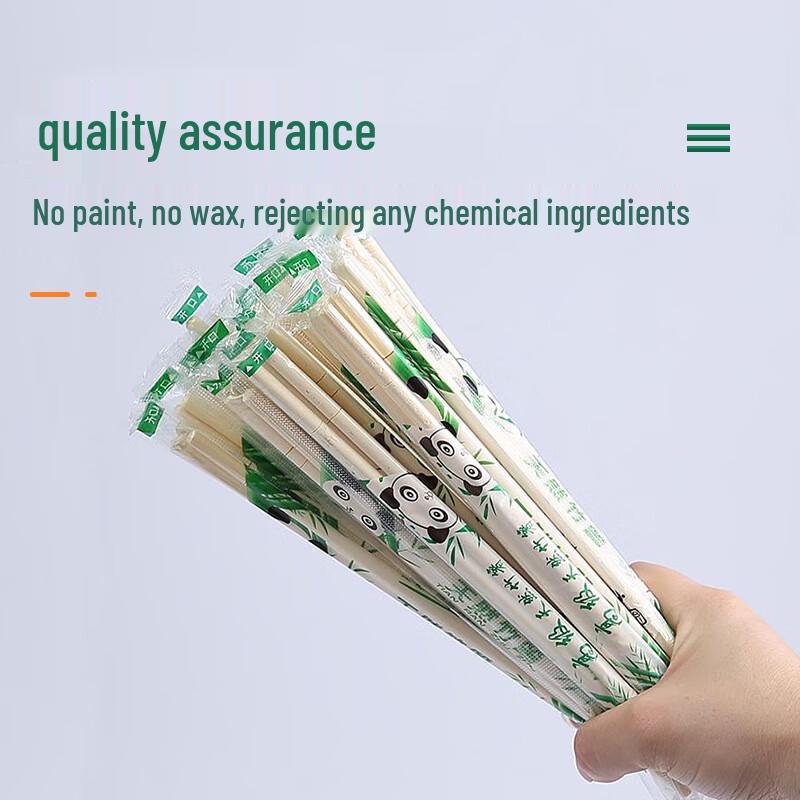 GoodWork Einweg-Bambusstäbchen mit Zahnstochern