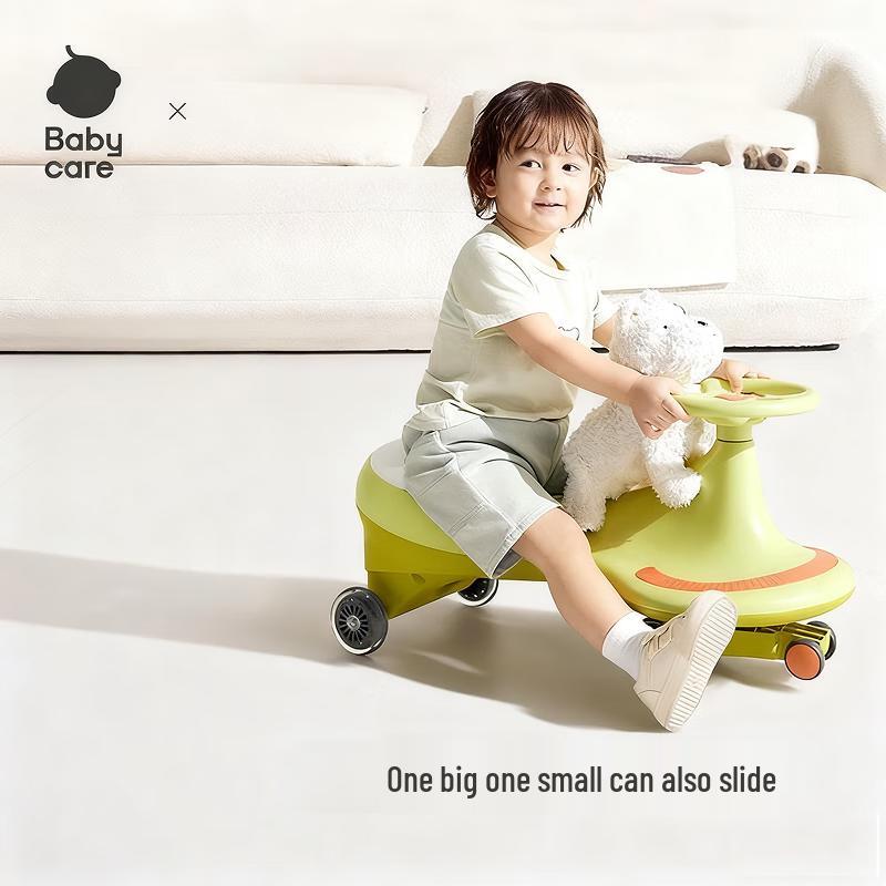 Babycare Kids  Dual-Seat Silent Wheel Twist Car (CN version)
