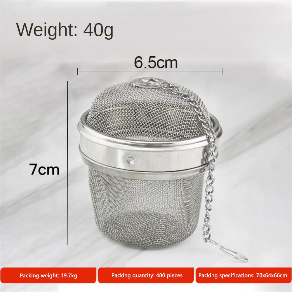

304 Stainless Steel Filter Rotate Tea Filter The Seasoning Is Not Loose Rotary Lock Kitchen Tools Filter Spice Filter Seasoning