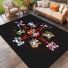One Piece Print Rug, Washable Floor Carpet, For Entryway Dorm Laundry Room Office Study, Home Decor Birthday Christmas Gift