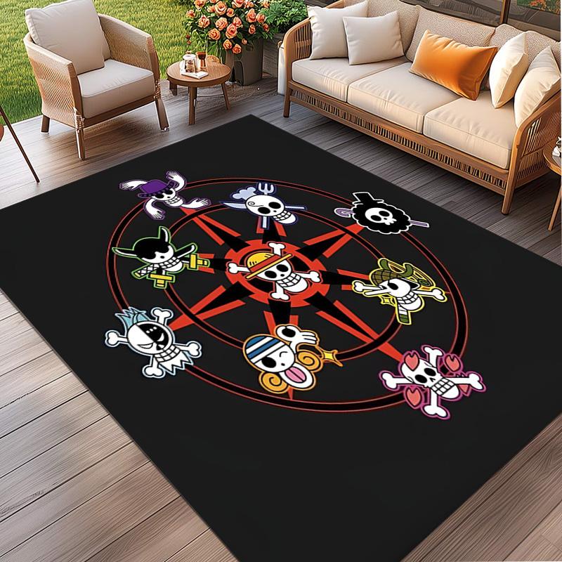 One Piece Print Rug, Washable Floor Carpet, For Entryway Dorm Laundry Room Office Study, Home Decor Birthday Christmas Gift