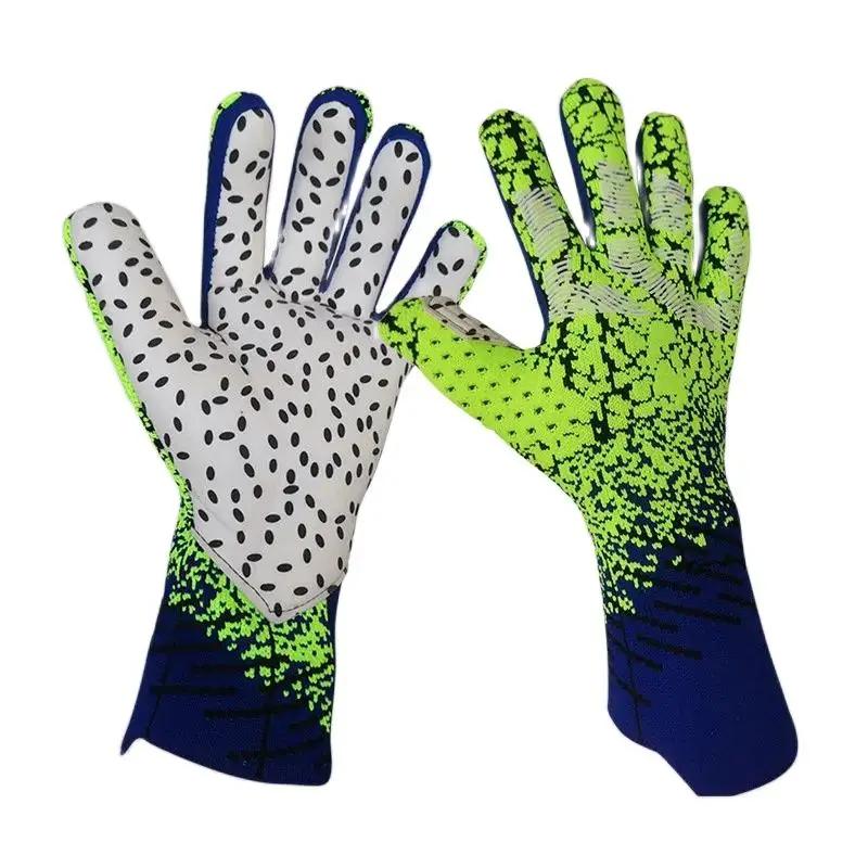 Latex-Torwarthandschuhe, verdickter Fußball, professioneller Schutz, Erwachsene, Teenager, Torwart, Fußball, Torwart-Fußballhandschuhe