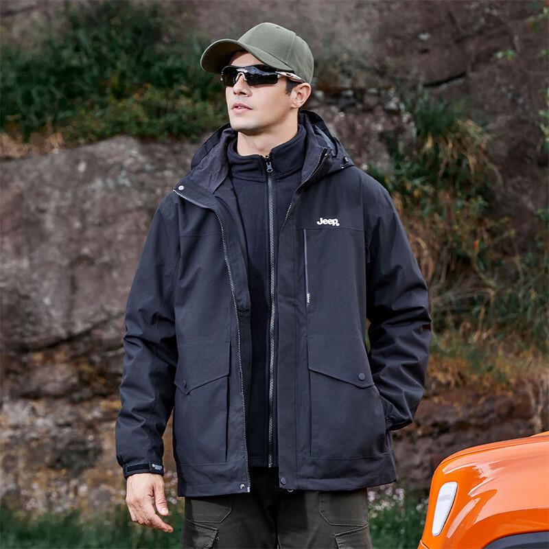 Jeep Men s Outdoor Windbreaker Jacket P844MWF343 3XL