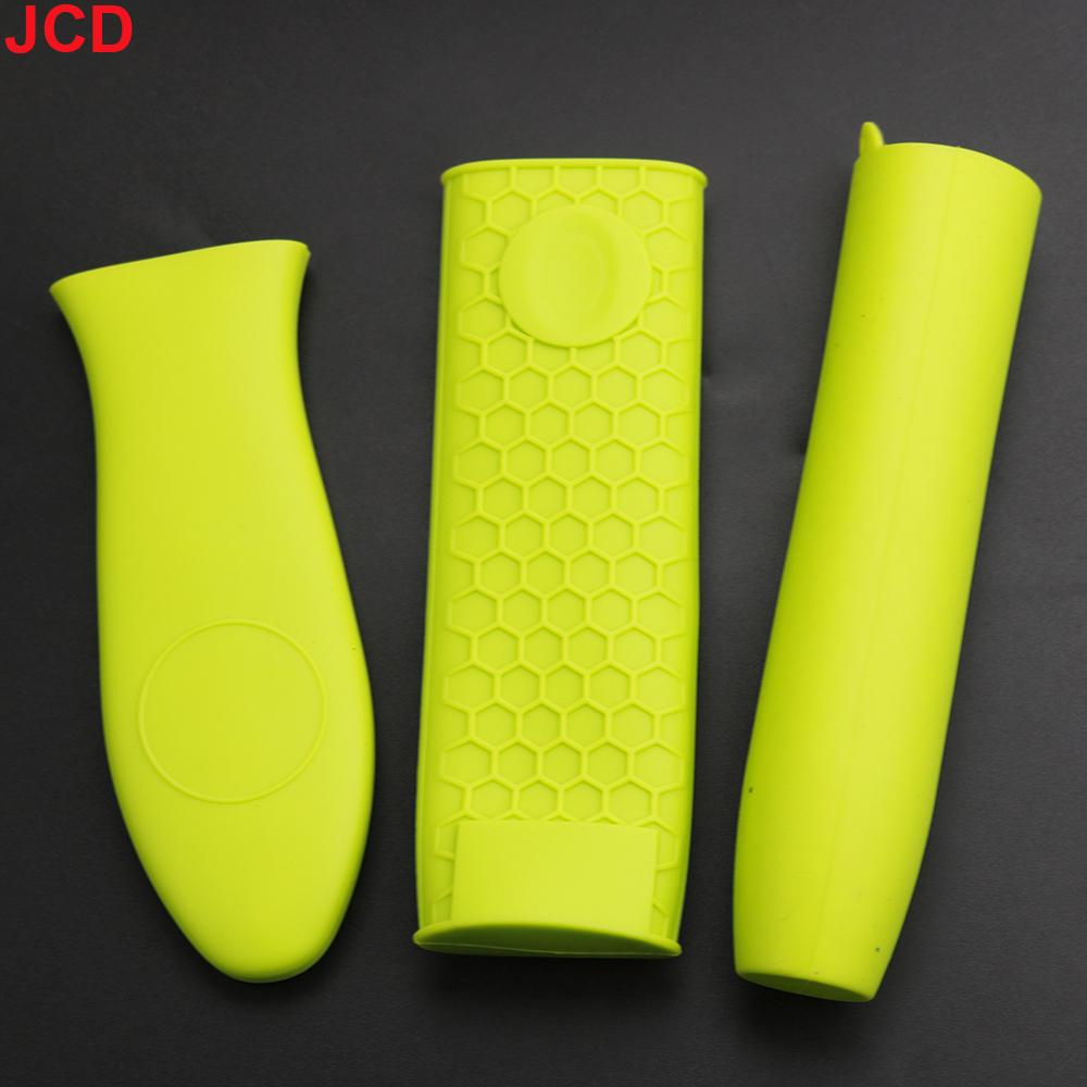 JCD Silicone Pot Handle Cover Insulation Cover Kitchen Tools Silicone Insulation Pot Handle Cover Anti Slip Pot Handle Cover