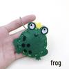 Kit de manualidades para llaveros de animales DIY para niños: Adornos Creativos de Costura No Tejidos