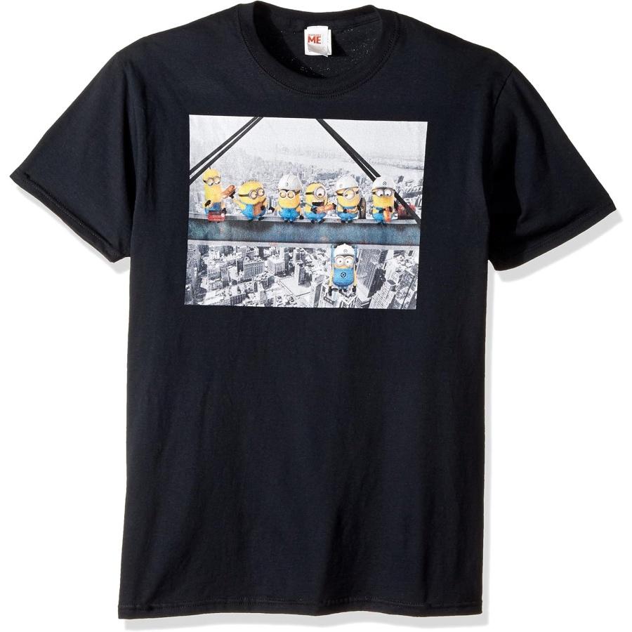 

Despicable Me Men s Minions Lunch Break On Skyscraper Funny Graphic Tee XXXXXL