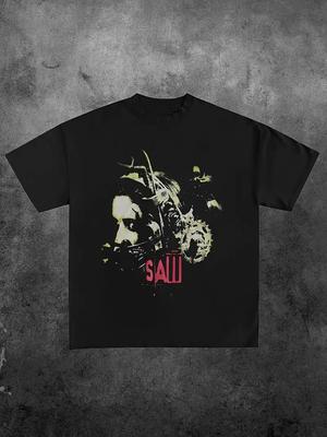 Vintage Säge 2004 Film Promo T-Shirt SAW Film Vintage 90er Jahre Tee Neu S-5XL Unisex T-Shirt