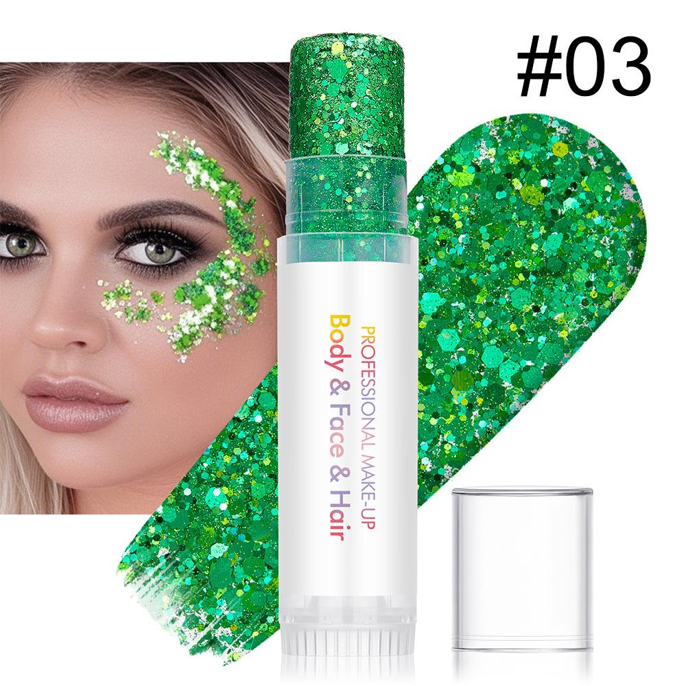 DIAONI Meerjungfrauenschuppen Pailletten Gel für Gesicht, Körper, Lippen und Augen - Buntes polarisiertes Bühnen-Make-up