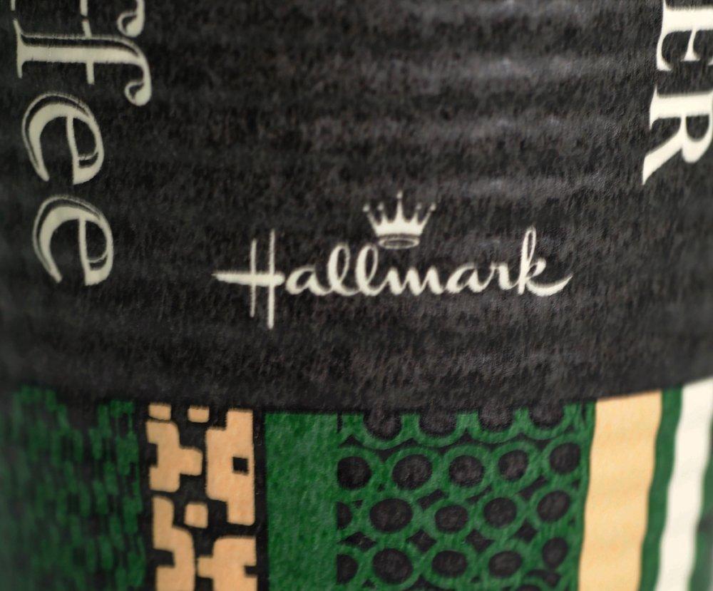 Commercial-Grade Insulated Paper Cups, 210ml, Pack of 50, Embossed, Hallmark Cafe, Volume Graduations, 3 Colors (Glazed), Made In Japan, C2150EC