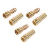 30 Pairs Banana Connectors Plugs Gold Plated Corrosion Preventing Brass Male Female Connector Plug Set