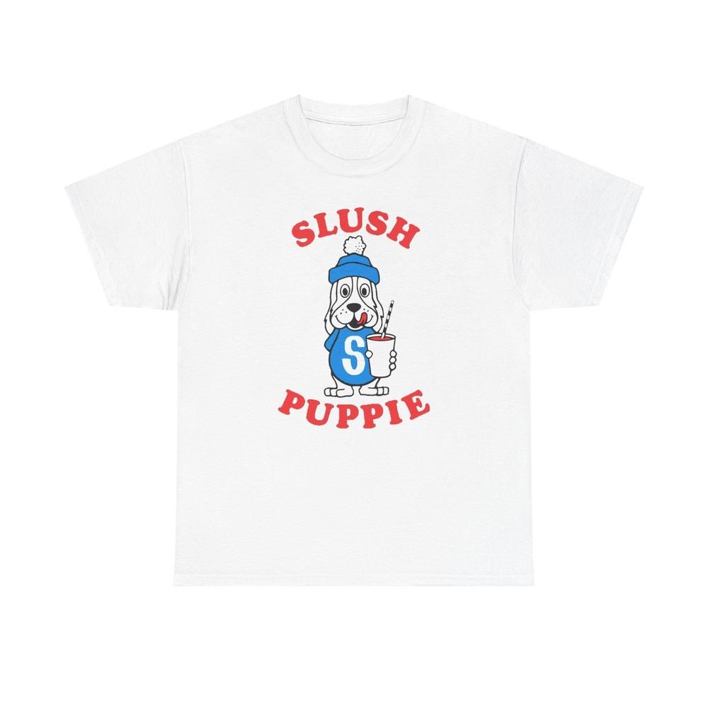 Vintage Inspired Retro Sno-Cone Icee Slush Puppy Cartoon Unisex Heavy Cotton Tshirt Tops Tee