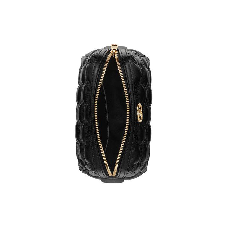 GUCCI GG Matelasse Leather Clutch Storage Bag Makeup Bag Small Women's Black 726047-UM8IG-1000