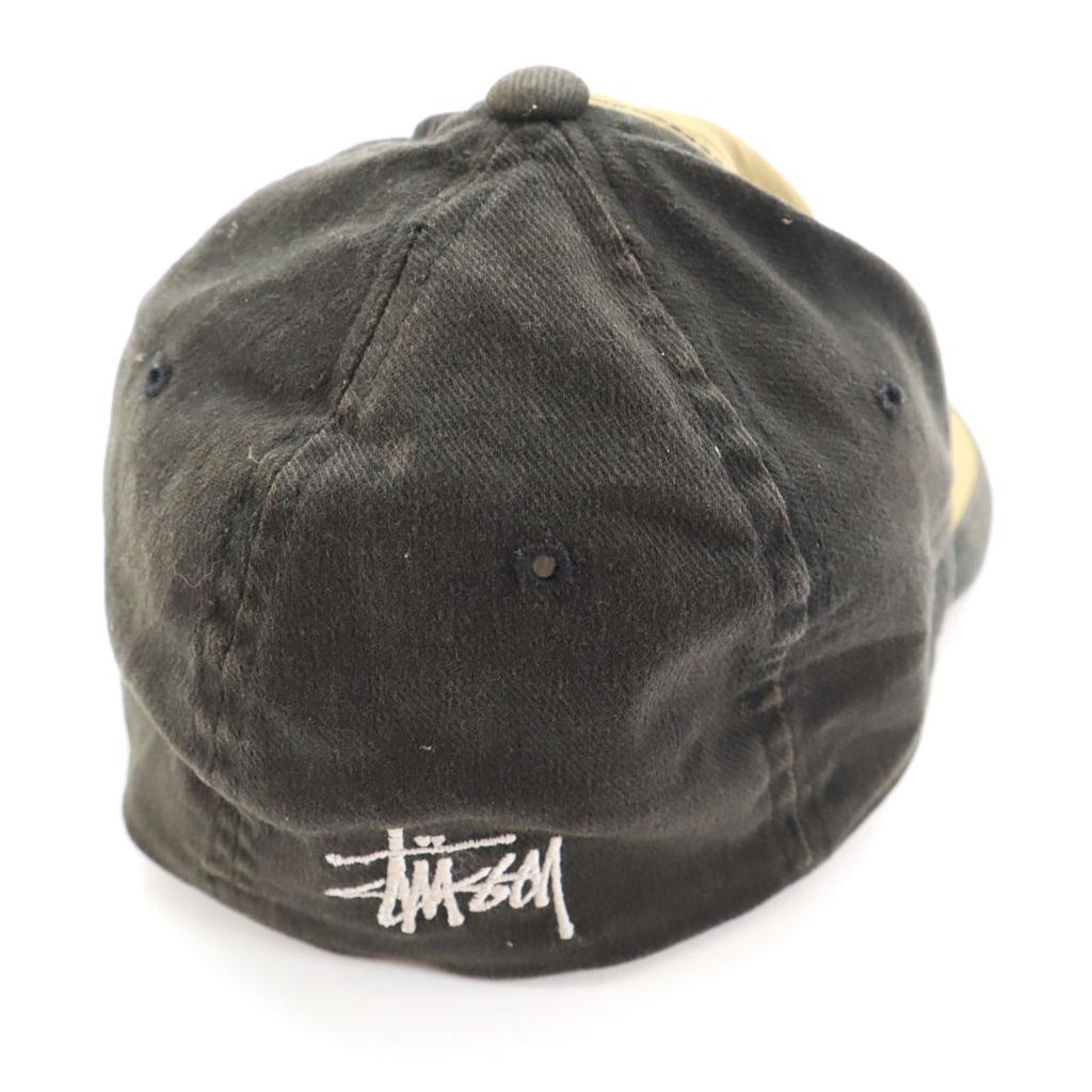Stussy 90s Old Cap S-M Beige X Black Hat Men's Used
