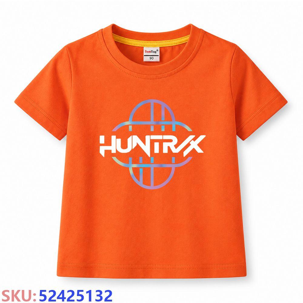 KPop Demon Hunters Children's cartoon print T-shirt