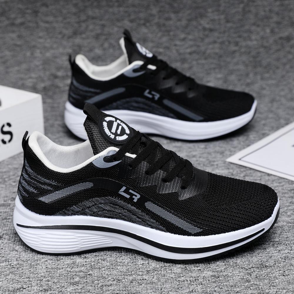 Shoes Men's 2025 New Korean Version Men's Sports Shoes Spring and Autumn Soft-soled Youth Running Shoes Trendy Men's Shoes