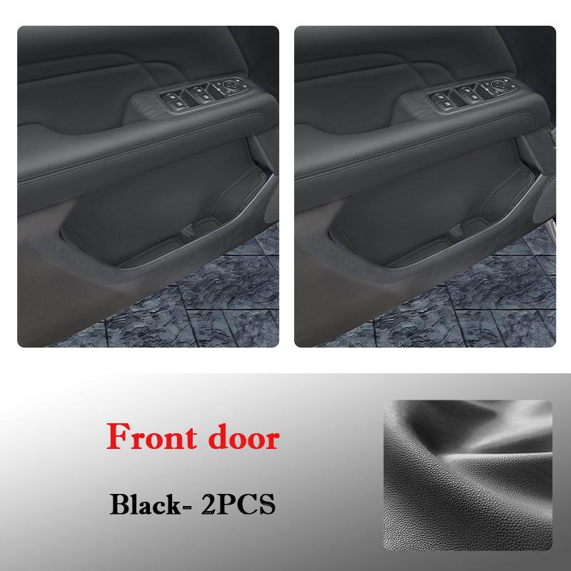For Haval H9 2026 2026 Car Door Slot Storage Box Leather Protective Pad Cover WaterProof Organize Barrel Interior Accessories