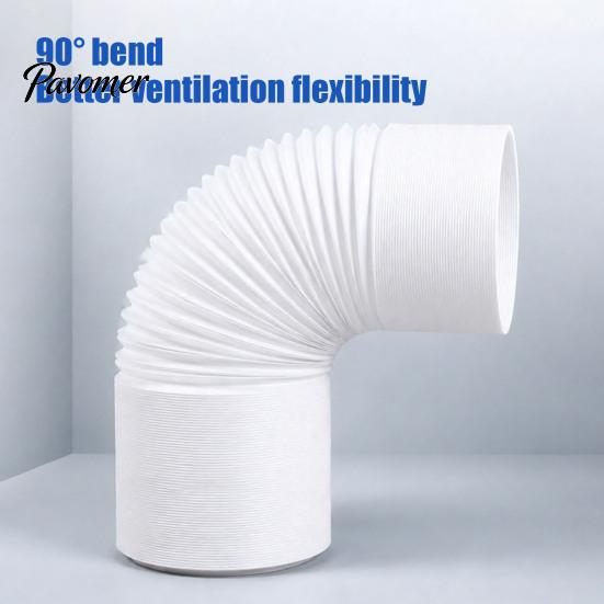 Accessorio Portatile per Condizionatore d'Aria per Ufficio Domestico Tubo di Scarico per Condizionatore d'Aria, Diametro 5,9 Pollici Connettore Universale per Tubo Flessibile di Ricambio Unità AC Portatile,