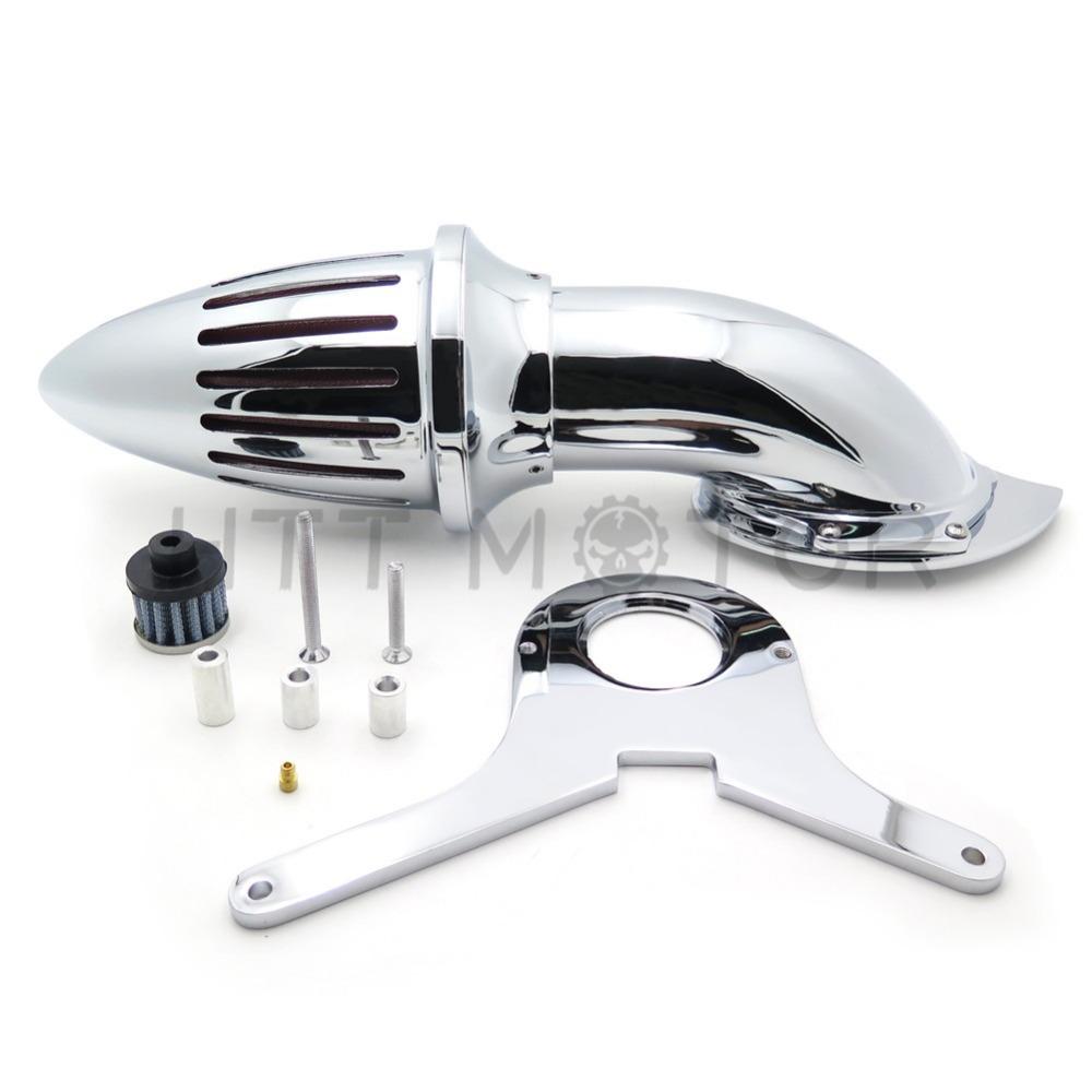 Motorcycle Air Cleaner Kits Filter For Honda 1986-2015 Shadow Aero 750 VT750 All Year Chromed