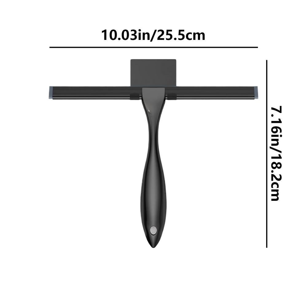 

Window Squeegee Wiper Glass Tile Cleaning Brush Wiper Glass Tile Cleaning Brush Windshield Cleaning Scrubber Water Wiper For чёрный