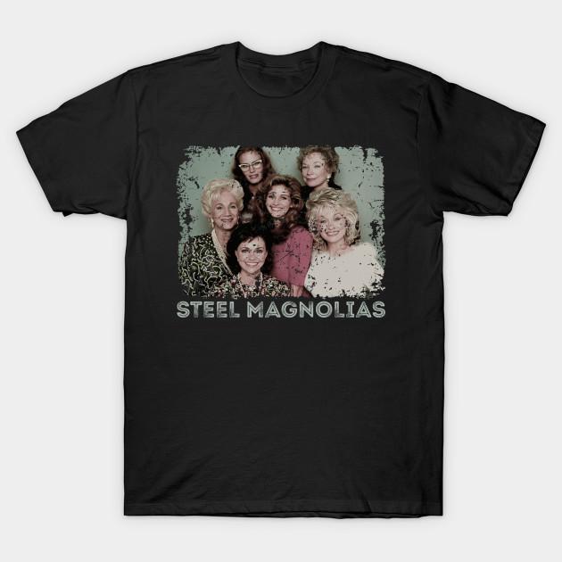 

Men Black Print T-shirt Steel Magnolias No-Cut Transfer Paper Print Cotton Tshirt L