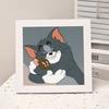 High-End Diamond Painting Diy Van Gogh Starry Sky Cat Creative Handmade Toy Table Decoration Diamond Painting With Frame