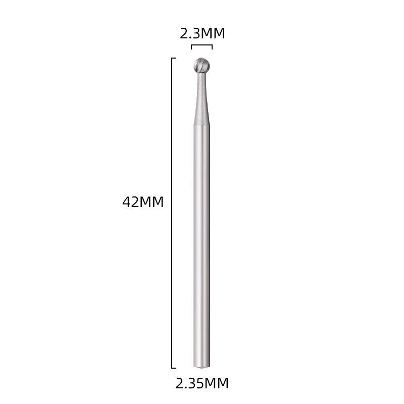 Electric Tungsten Steel Ball Carving Knife Milling Cutter for Woodworking and Dental Machines
