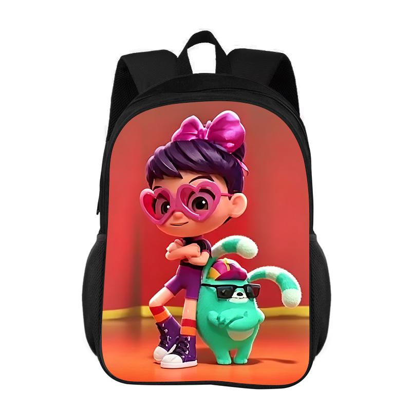 Abby Hatcher Shoulder Protection Backpack New Cartoon Print Student Boys and Girls Best Birthday Gift Companion for School
