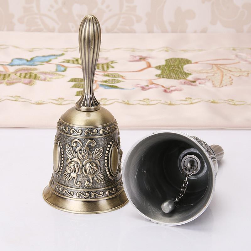 Metal Bell For Restaurant Bar With Handheld Ringing For Dining And Service