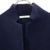 LUCIO VANOTTI Made In Italy Knit Long Jacket 2 Navy Blue Men's Used