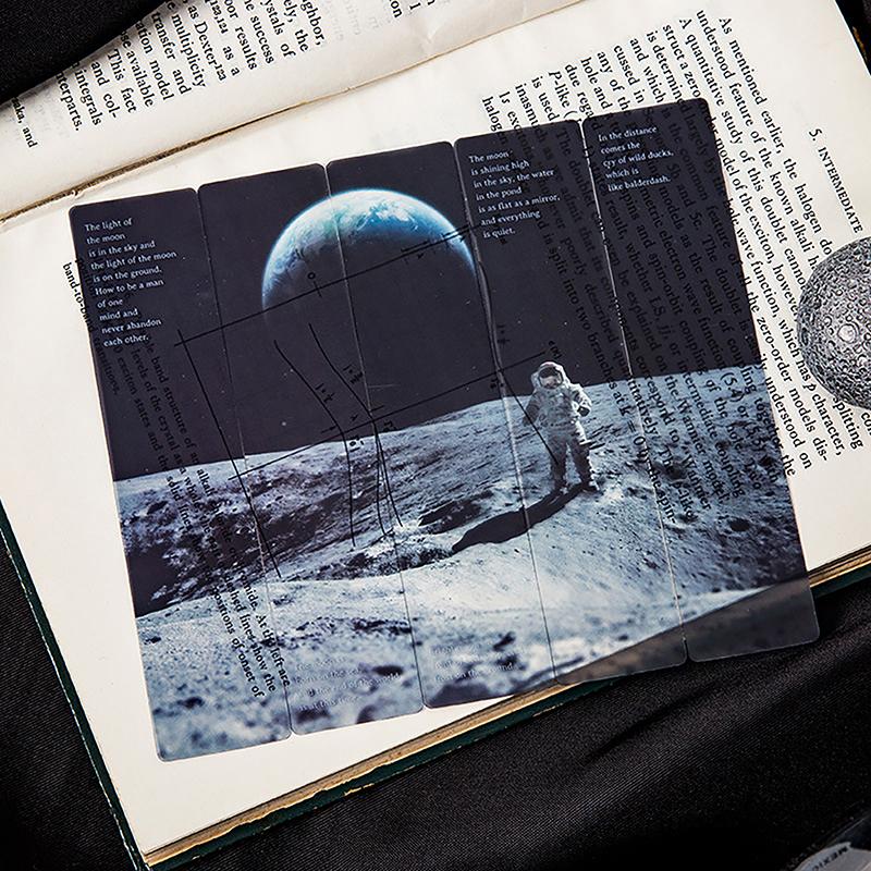 

5 шт. закладка из серии «Космический тур» из ПВХ для чтения, закладка для чтения, канцелярские принадлежности