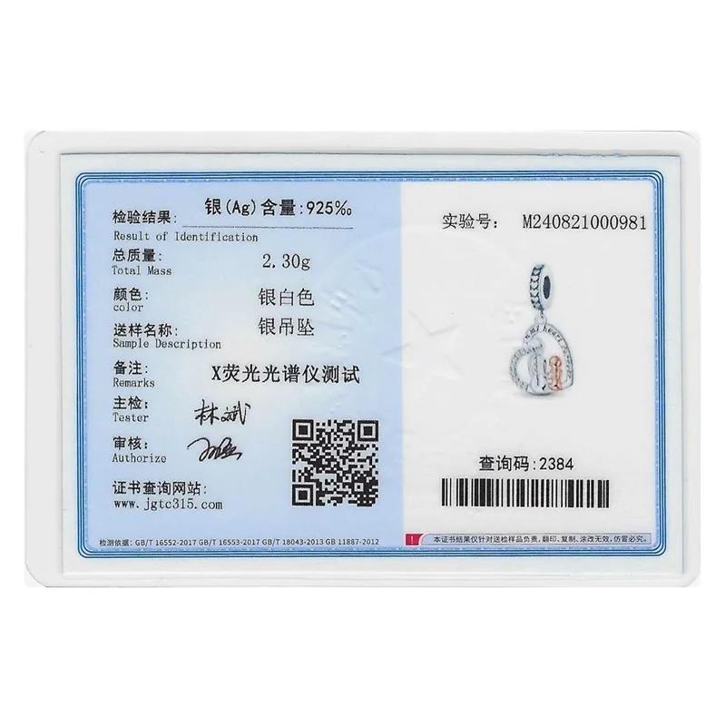 925 silver mother daughter best friend Pendant beads Fits Bracelet DIY birthday Mother's Day jewelry gift