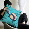Pixel funny cartoon game art O-Oyajitchi Maple Design Cushion Cover Happy Autumn Harvest decor Holiday Decorati Pillow Cover