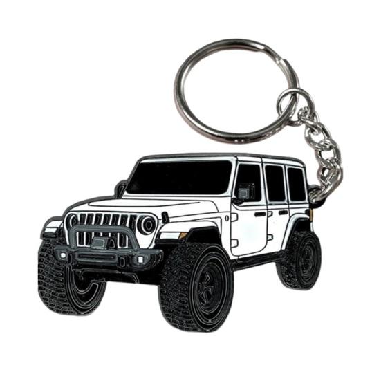 Keychain Pendant, Pickup Truck Shape Portable Keychain, Multiple Colors Great Gift for Off-Road Enthusiasts
