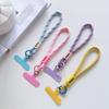 Adjustable Phone Wrist Strap Chain Fashion Simple Candy Color Mobile Phone Lanyard Universal Anti-lost Keychain Cellphone Strap