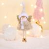 Christmas Angel Doll Decoration Plush Angel Christmas Tree Hanging Ornaments for Christmas Party New Year Wedding Valentine's Day Decoration