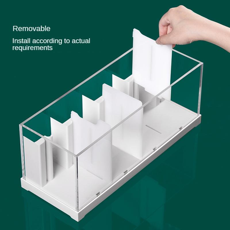 კრეატიული აკრილის მაგიდის ეკოლოგიური თევზის ავზი ფილტრით, არ საჭიროებს წყლის გაცვლას და სპეციალური საიზოლაციო ვედრო თევზის ავზი შუქით