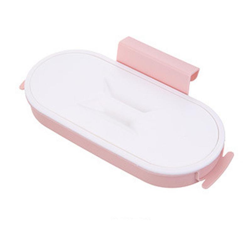 Portable Plastic Garbage Hanging Bag Kitchen Trash Storage Rack Bag Hook Scouring Pad Dry Shelf Holder Kitchen Organzier