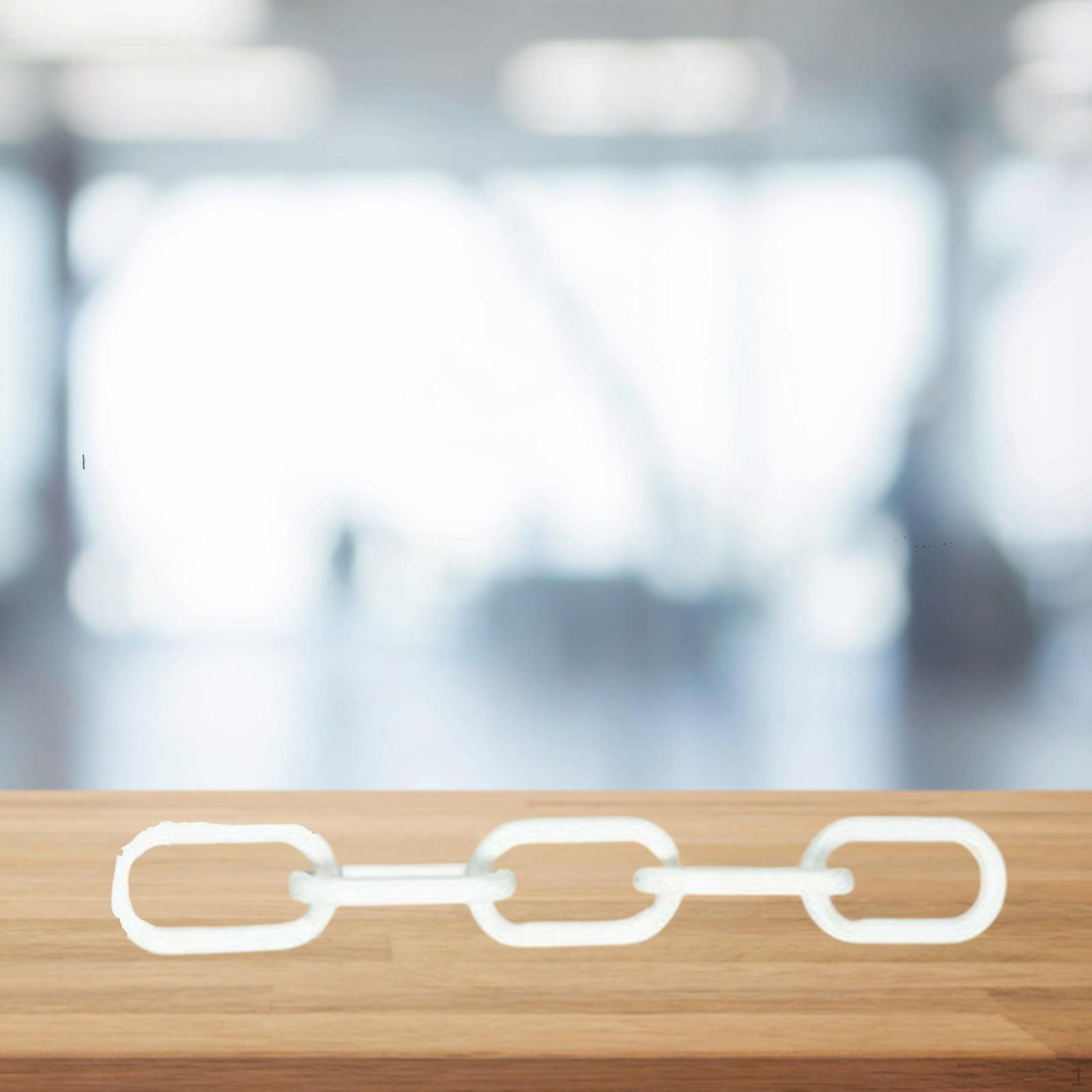 

Chain Hanging Hand Carved for Home Decor белый