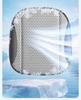 Summer Cool & Ventilated Car Seat Cushion with USB Fan - Ice Silk Breathable Pad for Heat Dissipation