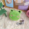 Cartoon Cute Cartoon Plush Coin Purse Small Cute Frog Plush Cion Purse  Change Pouch