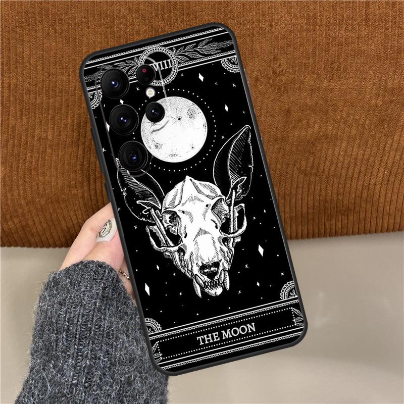 

Witches Moon Tarot Phone Case For Samsung Galaxy S23 S24 S25 Ultra S9 S10 S22 Plus S20 FE S21 FE Back Cover Galaxy S22