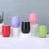 Shangqi Insulated Stainless Steel Eggshell Wine Tumbler