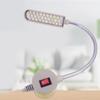 Sewing Machine Light Flexible Gooseneck 30-Bulb 2W LED Light Magnetic ON/Off Button for Household Use Workbench
