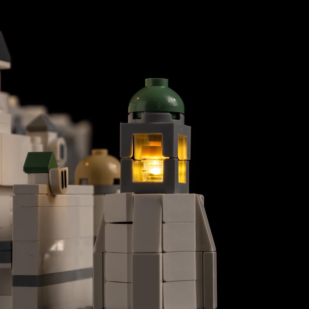 DIY LED Lighting Kit For Lego 11377 The Lord of the Rings: Minas Tirith™ Light Kit Building Block Toy Decoration Adjustable Lighting Accessories