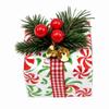 Mini Christmas Gift Box Ornament Artificial Hanging Gift Pendant  Holiday Festive